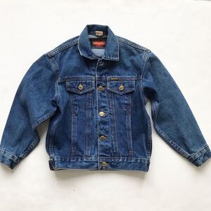 Vintage Shave medium wash denim jacket 14Y